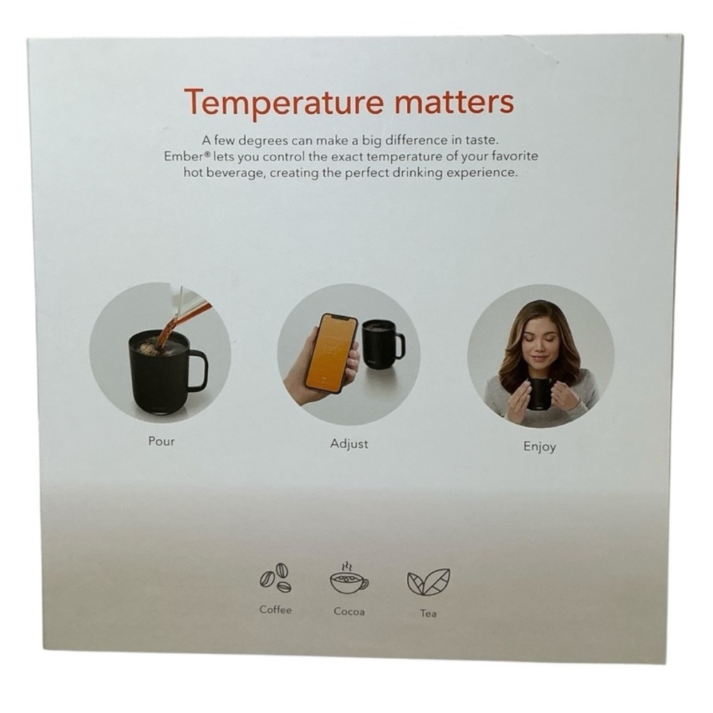 Ember Temperature Control Mug
Black 10oz - Picture 3 of 11